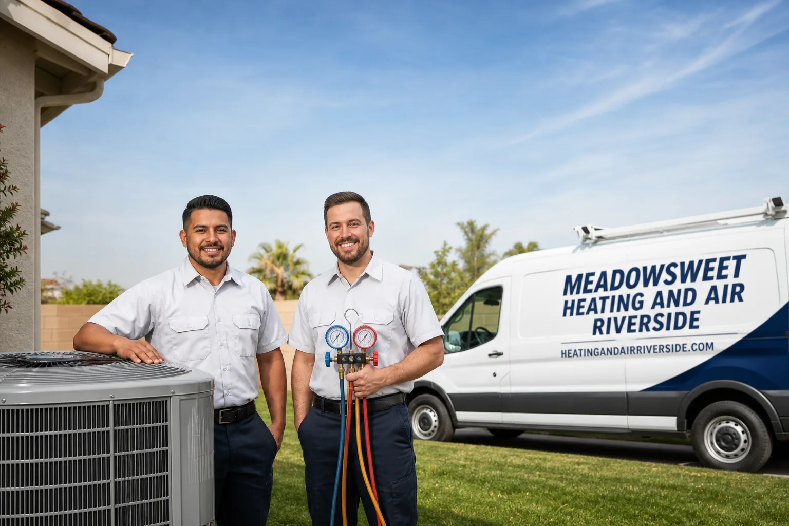 Meadowsweet Heating and Air Riverside hvac team